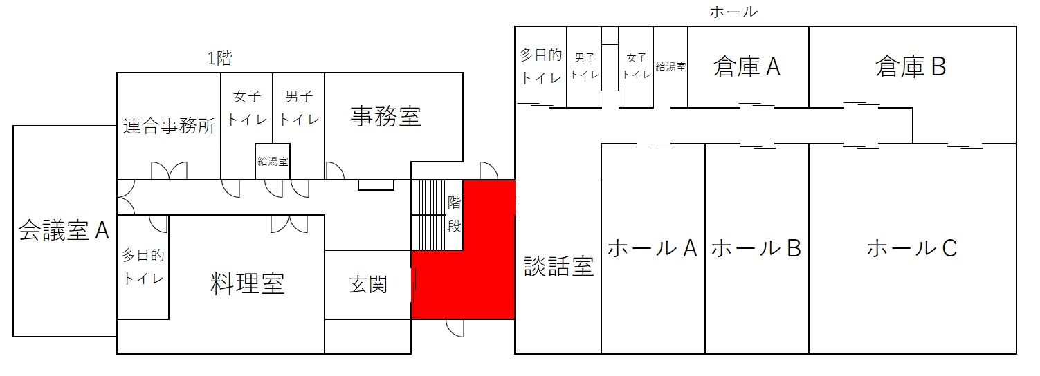 ホール玄関レイアウト